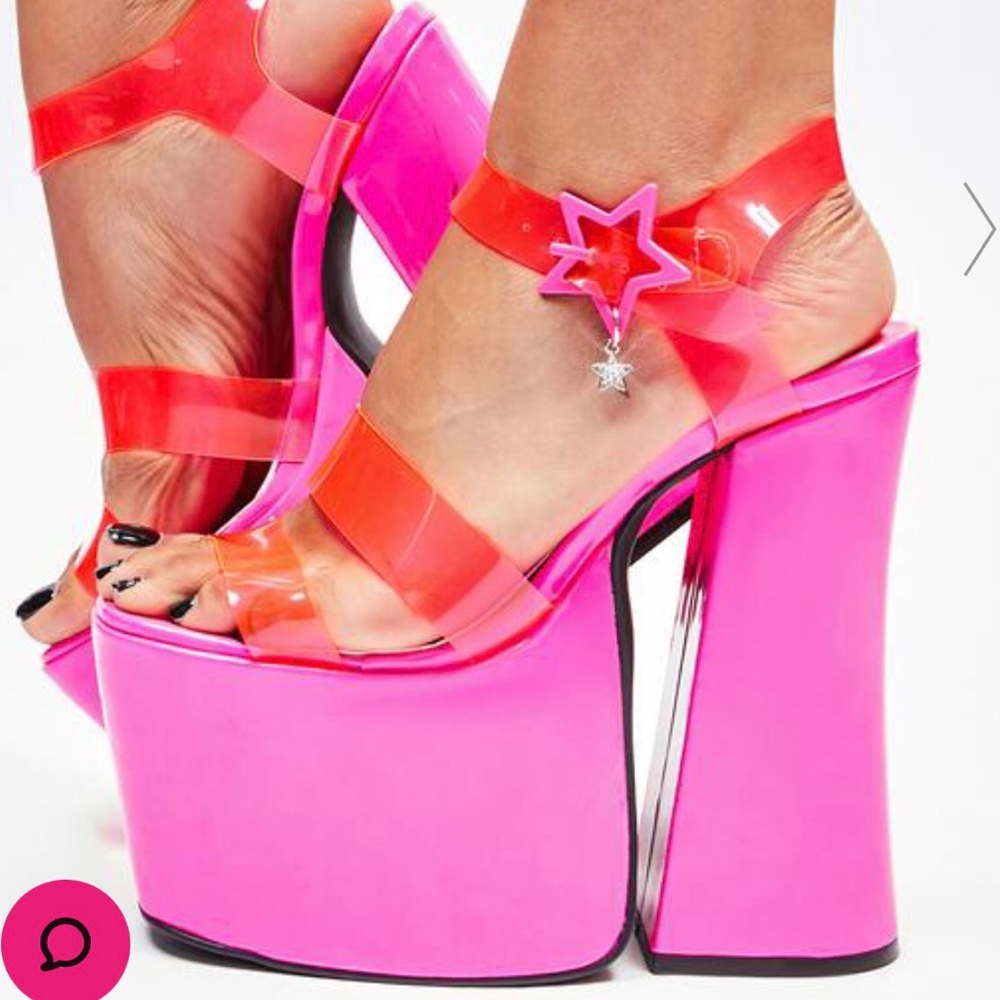 DollsKill🕷ClubExx Platform Sandals